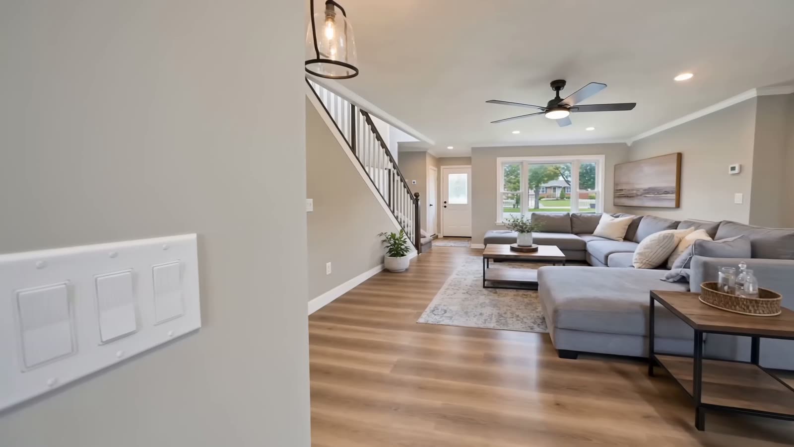Living room listing photo
