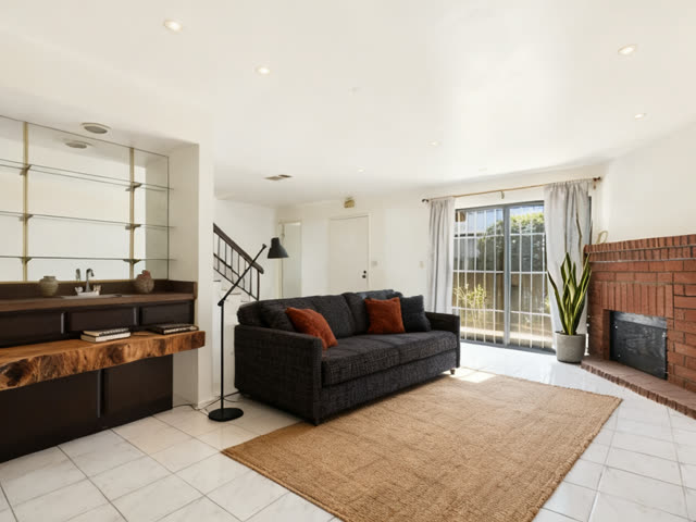Rustic Modern staging — after